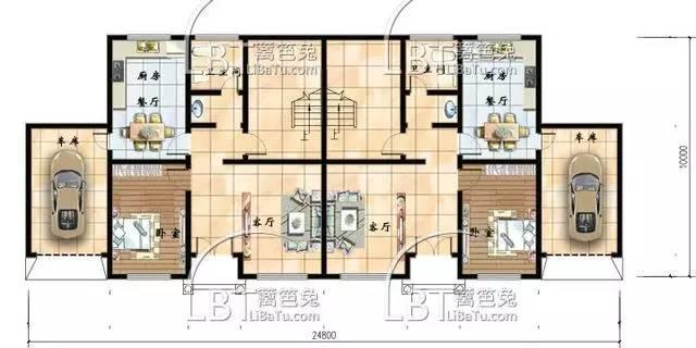 10套自建房雙拼別墅 兄弟聯(lián)排別墅全套圖紙，第八套最受歡迎！