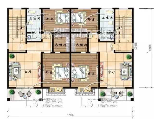 10套自建房雙拼別墅 兄弟聯(lián)排別墅全套圖紙，第八套最受歡迎！