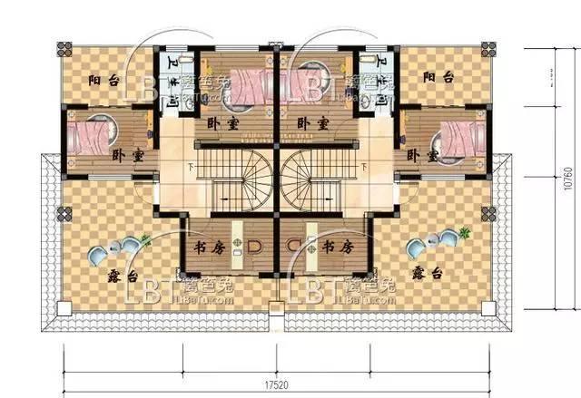 10套自建房雙拼別墅 兄弟聯(lián)排別墅全套圖紙，第八套最受歡迎！