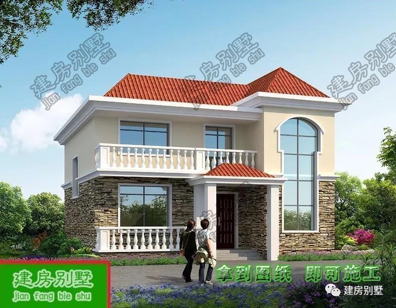 開間11.1米，進深12米朋友圈最熱門兩層農(nóng)村別墅圖紙