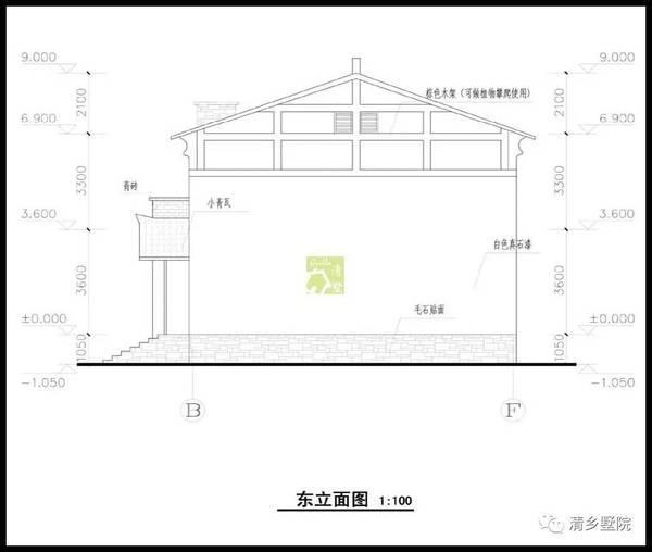 10米X17米簡(jiǎn)約大方17萬(wàn)內(nèi)自建別墅方案