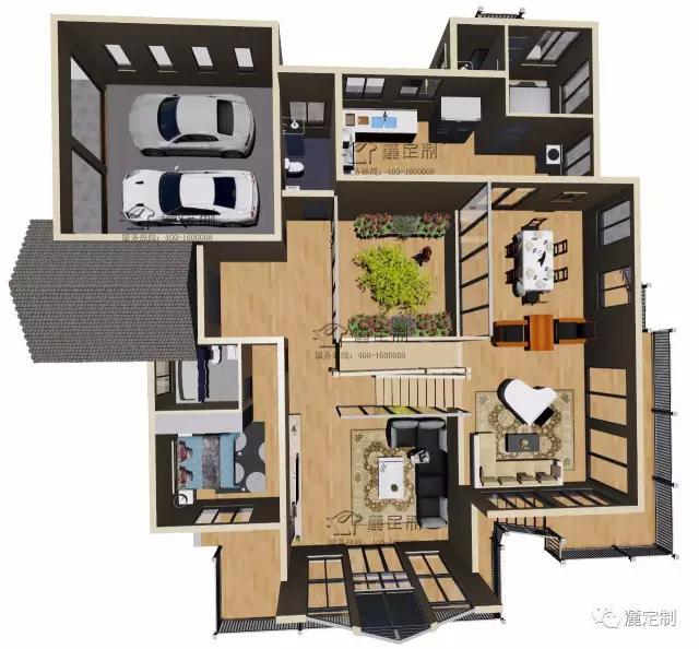 6室3廳6衛(wèi)經(jīng)典自建別墅全套圖紙分享