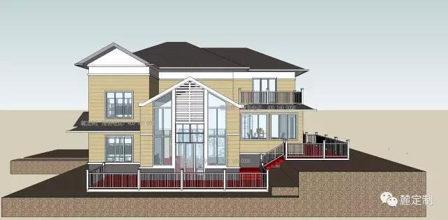 6室3廳6衛(wèi)經(jīng)典自建別墅全套圖紙分享