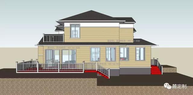 6室3廳6衛(wèi)經(jīng)典自建別墅全套圖紙分享