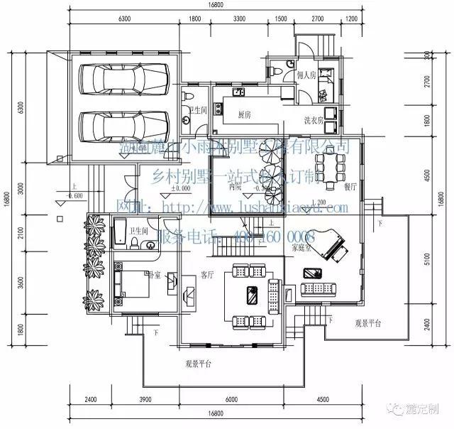 6室3廳6衛(wèi)經(jīng)典自建別墅全套圖紙分享