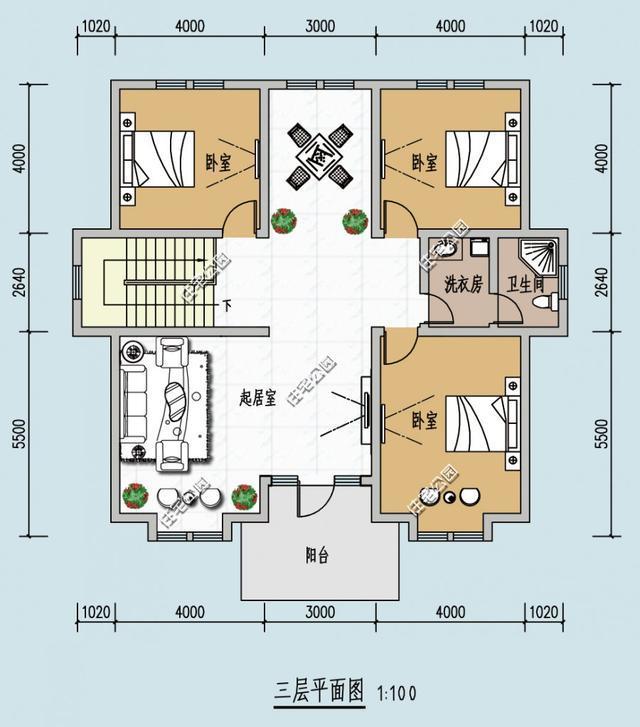 3套三層別墅自建房圖紙，含預(yù)算，你喜歡哪套？