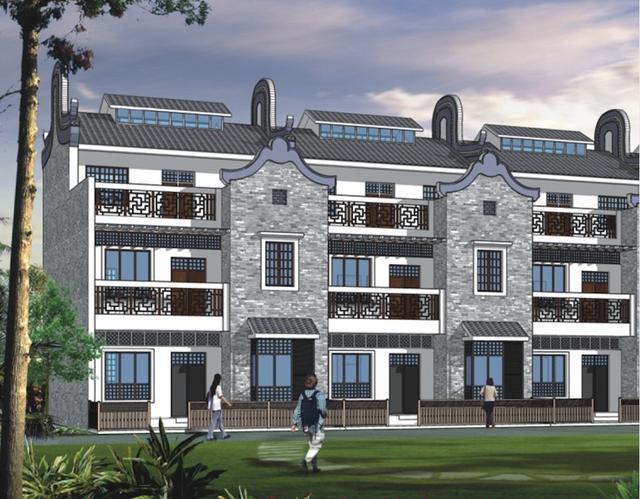 農(nóng)村聯(lián)排別墅，面寬7.8米，有禽畜有菜園！