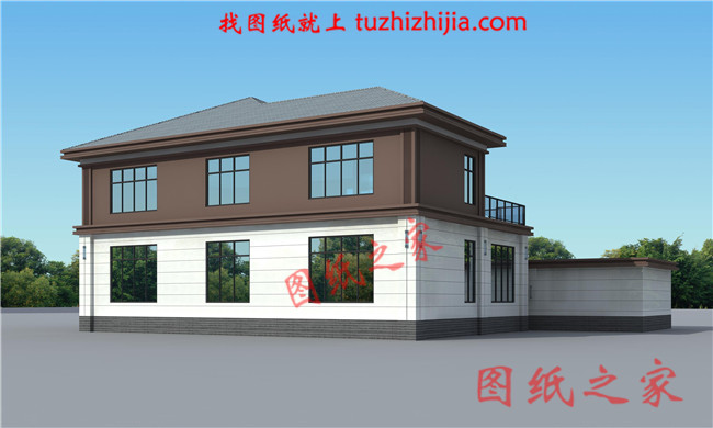 農村2018新式好看又簡單的二層樓房設計圖，外形美觀，家用足夠