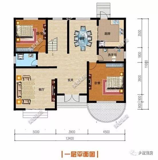 3款農(nóng)村二層小樓房設(shè)計(jì)圖，20萬建主體，讓城里人羨慕吧