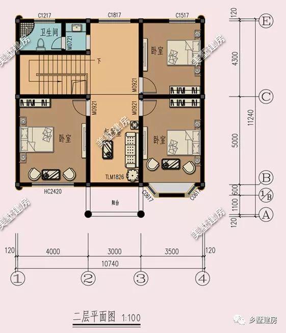 3款農(nóng)村二層小樓房設(shè)計(jì)圖，20萬建主體，讓城里人羨慕吧