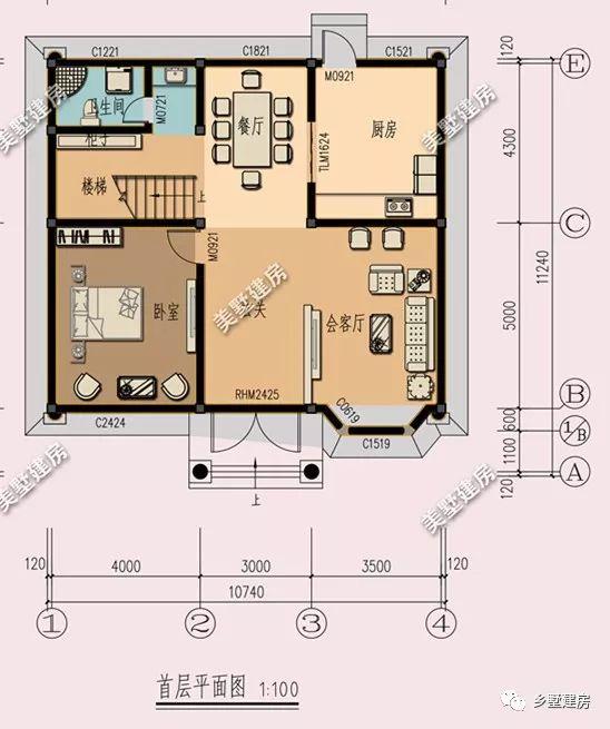 3款農(nóng)村二層小樓房設(shè)計(jì)圖，20萬建主體，讓城里人羨慕吧