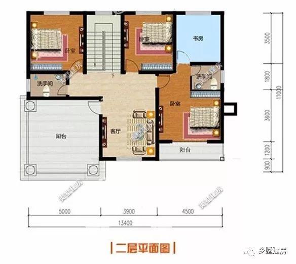 3款農(nóng)村二層小樓房設(shè)計(jì)圖，20萬建主體，讓城里人羨慕吧