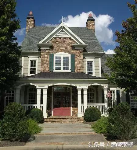 9款美式別墅外觀效果圖實拍，喜歡這種風(fēng)格