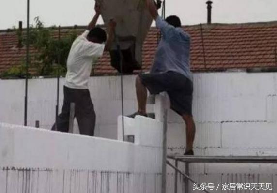 農村自建房沒紅磚？就用海容模塊進行砌墻