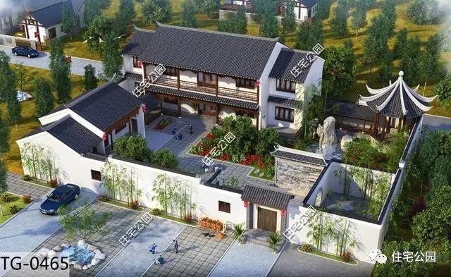 自建房三合院、四合院戶型對(duì)比，你喜歡哪個(gè)？