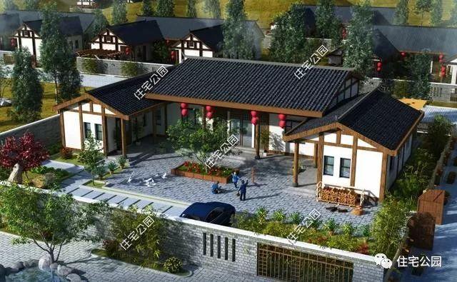 自建房三合院、四合院戶型對(duì)比，你喜歡哪個(gè)？