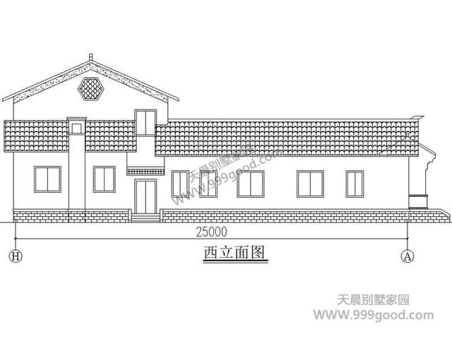 鄉(xiāng)村自建三合院別墅設(shè)計(jì)圖，古樸大氣高品位