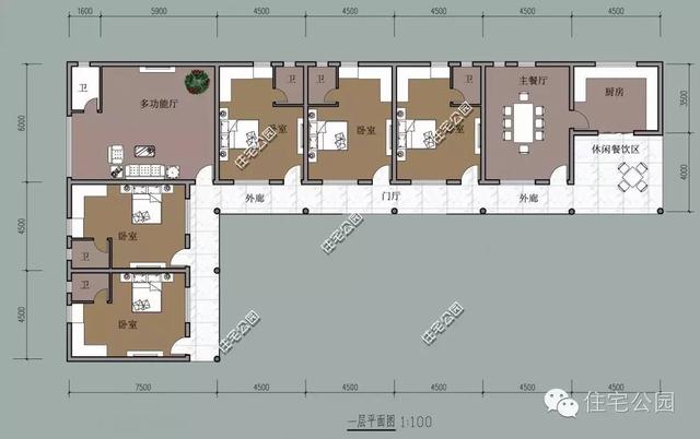 北方農村蓋房子，二合院好還是三合院好？看戶型對比