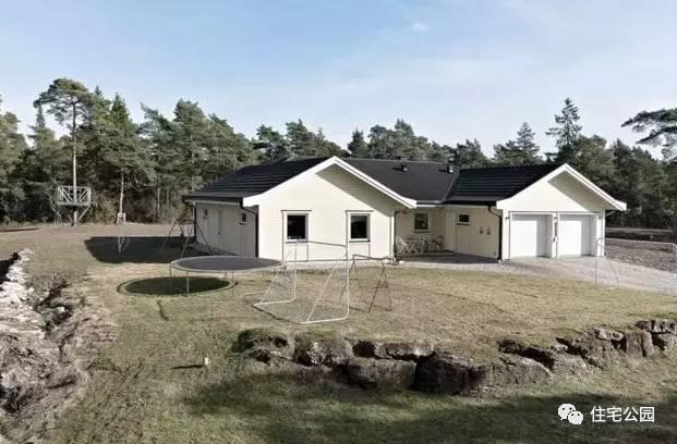 農(nóng)村一層三合院設(shè)計戶型圖，帶完工實(shí)景圖