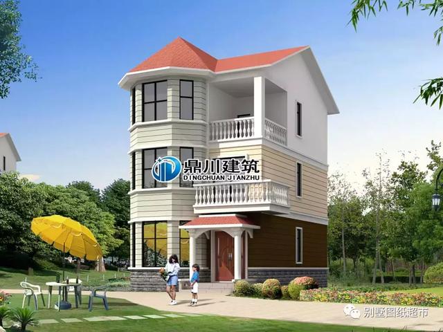 幾款面寬10米以下的農(nóng)村自建房設(shè)計(jì)，小宅基也能用