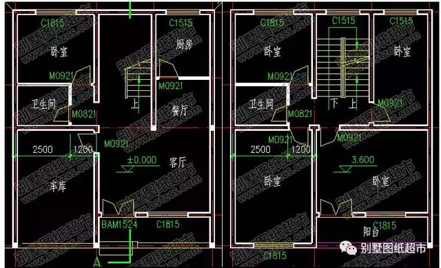 幾款面寬10米以下的農(nóng)村自建房設(shè)計(jì)，小宅基也能用