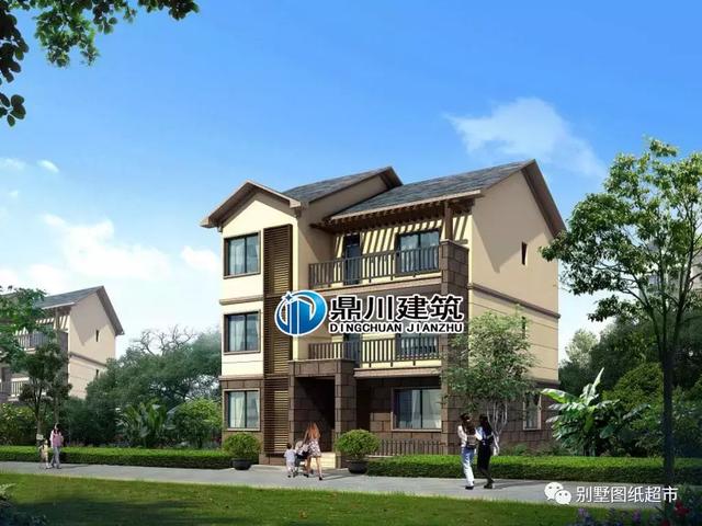 幾款面寬10米以下的農(nóng)村自建房設(shè)計(jì)，小宅基也能用