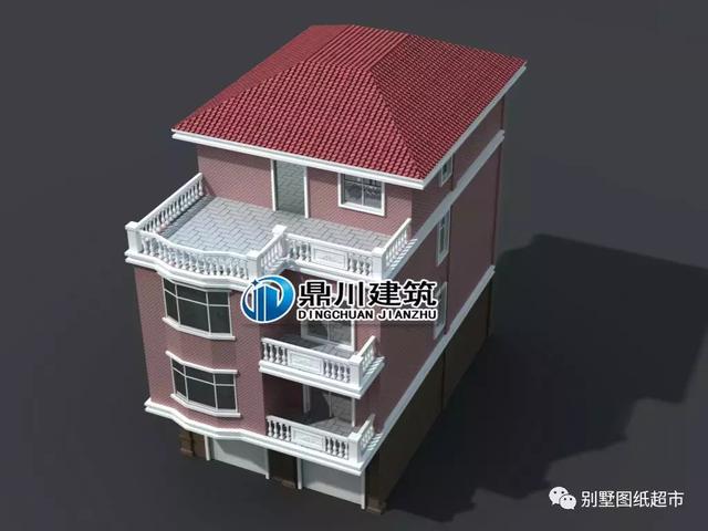 幾款面寬10米以下的農(nóng)村自建房設(shè)計(jì)，小宅基也能用