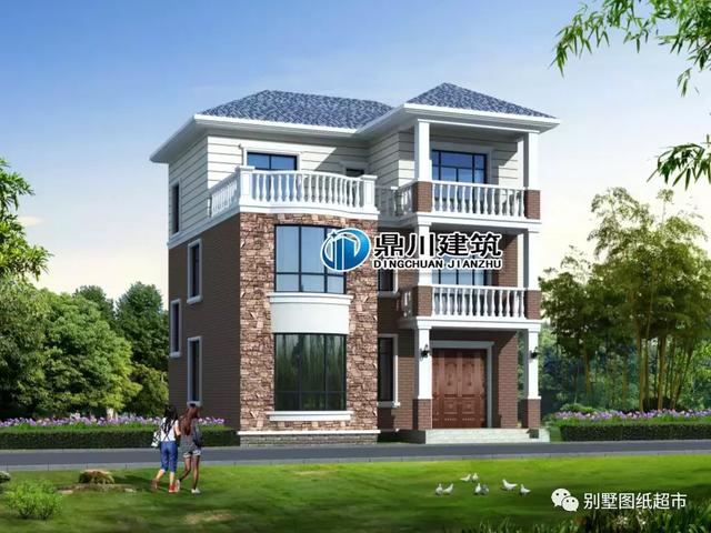 幾款面寬10米以下的農(nóng)村自建房設(shè)計(jì)，小宅基也能用