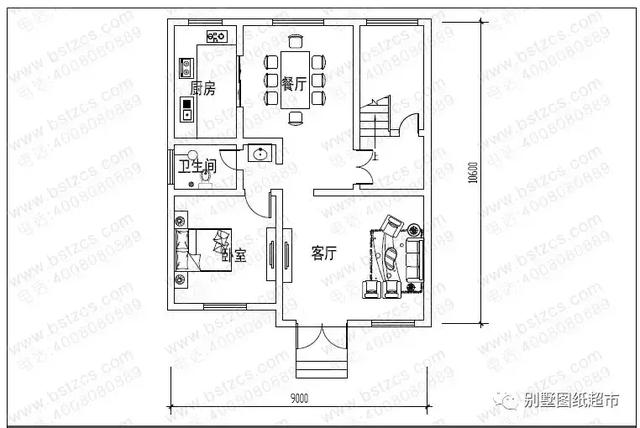 幾款面寬10米以下的農(nóng)村自建房設(shè)計(jì)，小宅基也能用