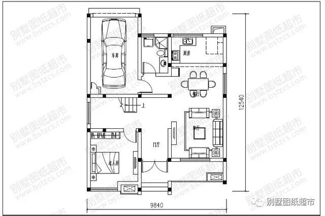 幾款面寬10米以下的農(nóng)村自建房設(shè)計(jì)，小宅基也能用