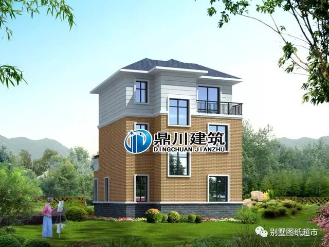 幾款面寬10米以下的農(nóng)村自建房設(shè)計(jì)，小宅基也能用