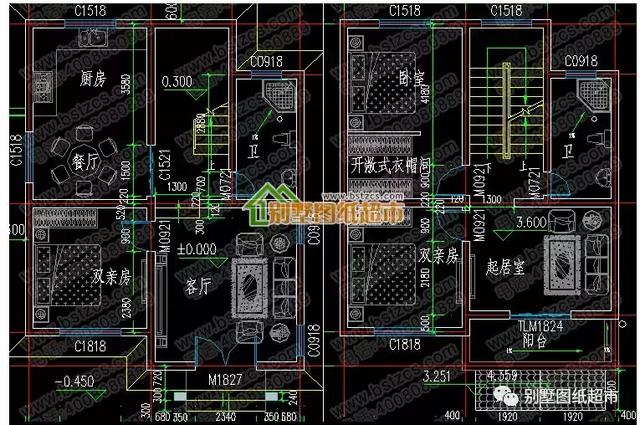 幾款面寬10米以下的農(nóng)村自建房設(shè)計(jì)，小宅基也能用