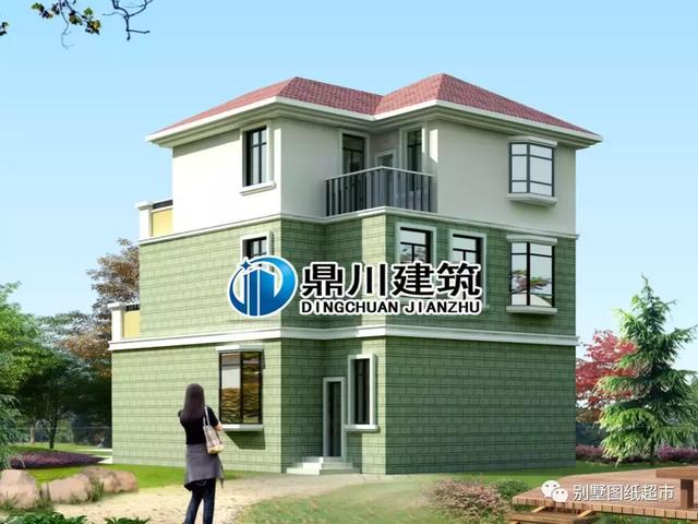 幾款面寬10米以下的農(nóng)村自建房設(shè)計(jì)，小宅基也能用