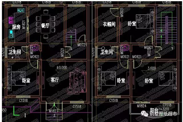 幾款面寬10米以下的農(nóng)村自建房設(shè)計(jì)，小宅基也能用