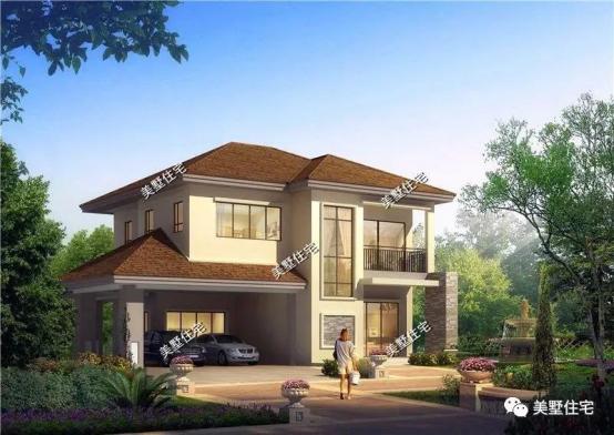 自建房實(shí)景照和效果圖對(duì)比，建好真不比效果圖差