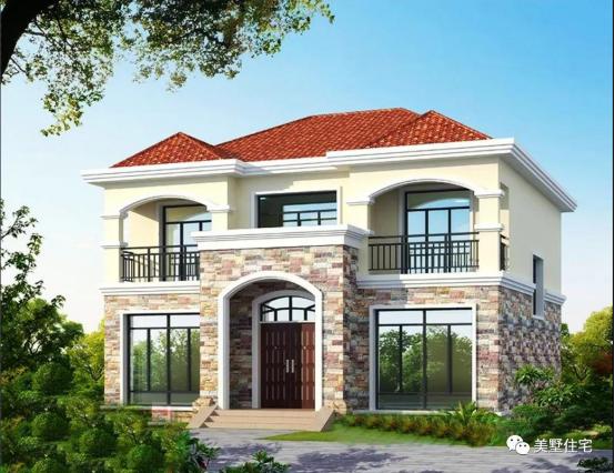 自建房實(shí)景照和效果圖對(duì)比，建好真不比效果圖差