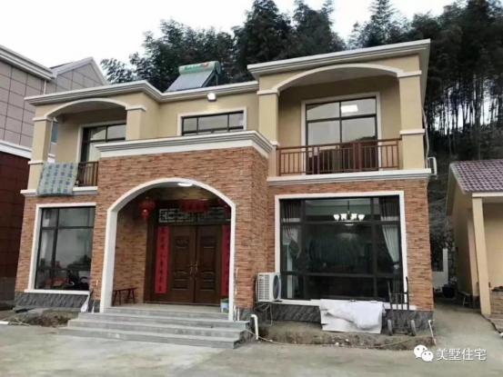 自建房實(shí)景照和效果圖對(duì)比，建好真不比效果圖差