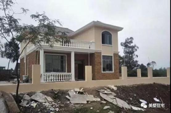 自建房實(shí)景照和效果圖對(duì)比，建好真不比效果圖差