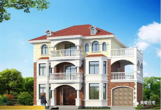 自建房實(shí)景照和效果圖對(duì)比，建好真不比效果圖差