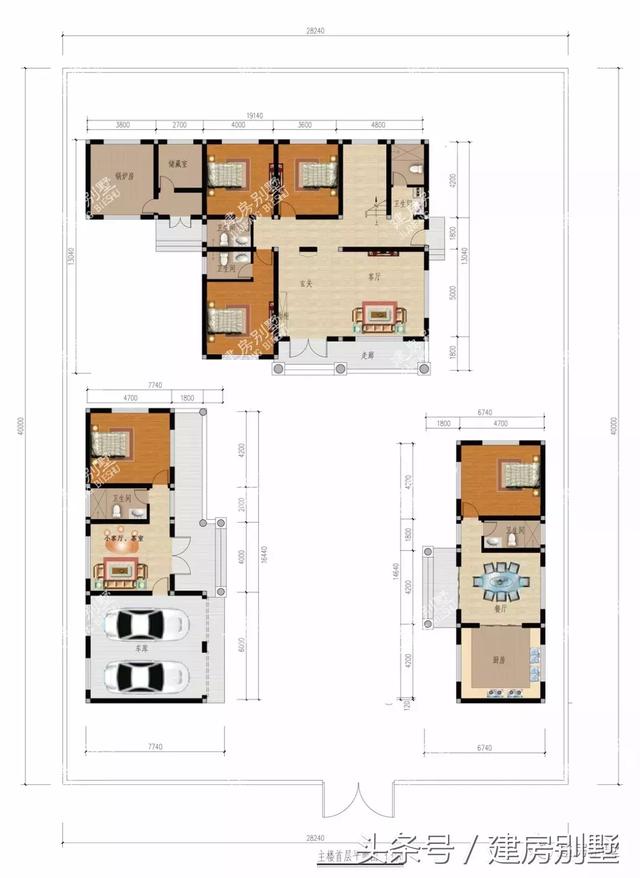 幾款中式別墅方案，傳統(tǒng)中式、新中式、現(xiàn)代中式都有