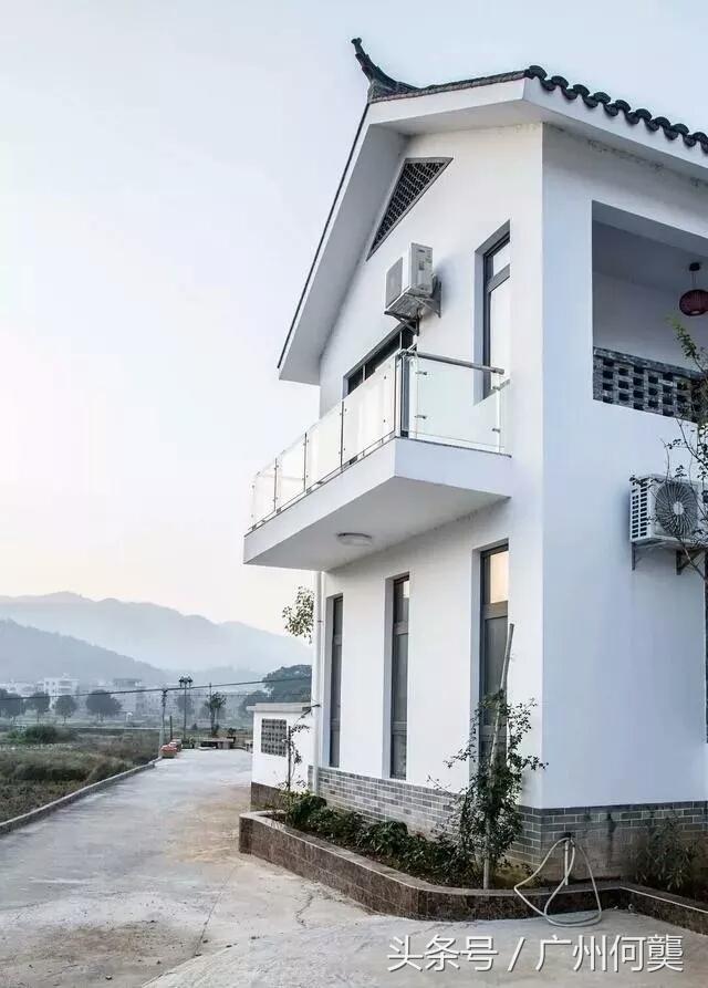 廣東農(nóng)村一中式別墅實拍，路過的都駐足欣賞