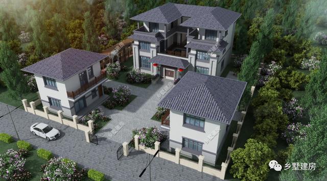 30套傳統(tǒng)中式住宅效果圖集，看完都點(diǎn)贊