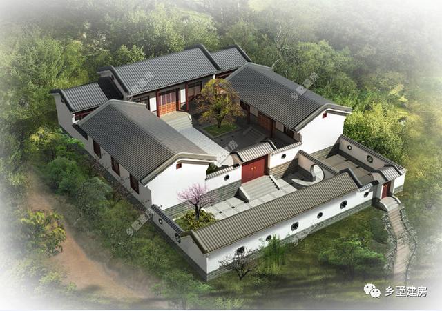 30套傳統(tǒng)中式住宅效果圖集，看完都點(diǎn)贊