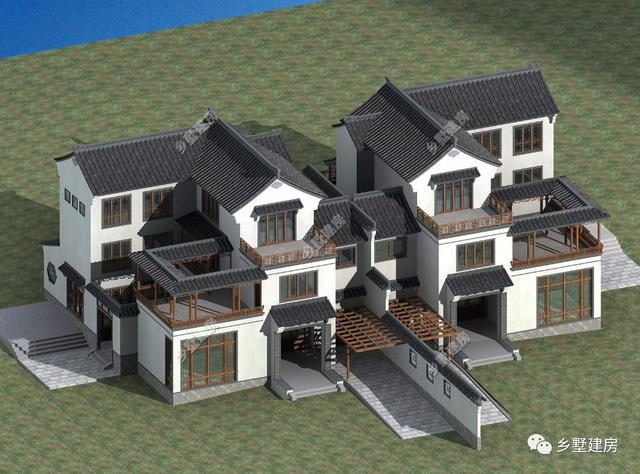 30套傳統(tǒng)中式住宅效果圖集，看完都點(diǎn)贊