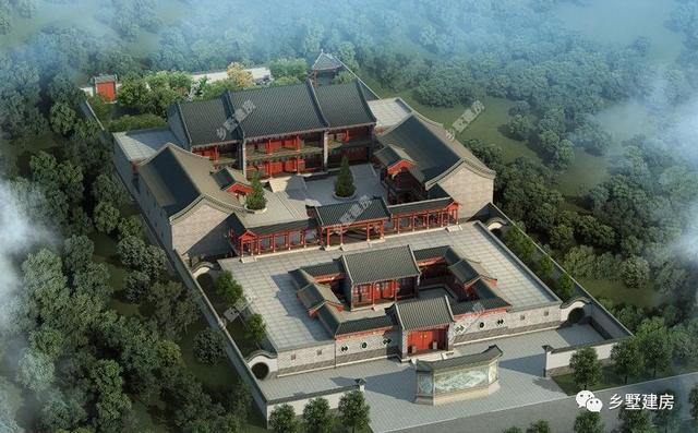 30套傳統(tǒng)中式住宅效果圖集，看完都點(diǎn)贊