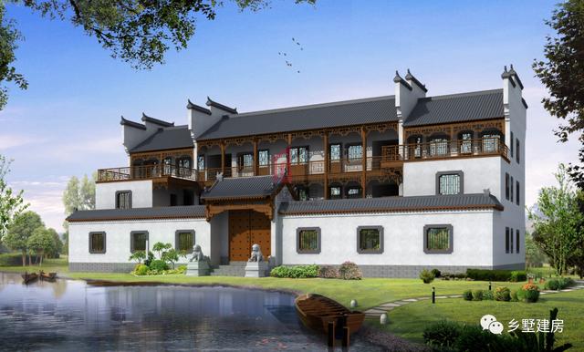 30套傳統(tǒng)中式住宅效果圖集，看完都點(diǎn)贊