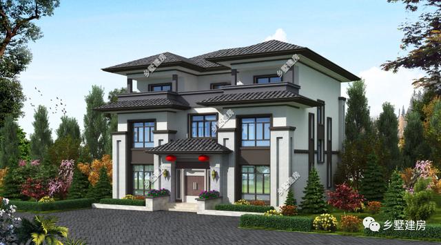 30套傳統(tǒng)中式住宅效果圖集，看完都點(diǎn)贊