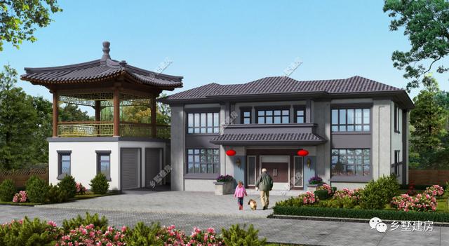 30套傳統(tǒng)中式住宅效果圖集，看完都點(diǎn)贊