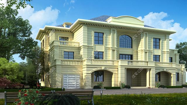 幾套帶車庫的農(nóng)村自建別墅戶型方案，沒車庫都不敢叫別墅