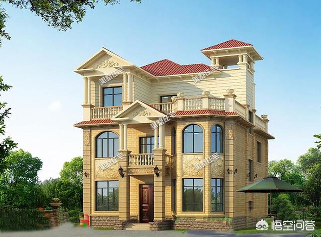 農(nóng)村12米×12米自建三層別墅的設(shè)計(jì)圖，有比較好的推薦嗎？